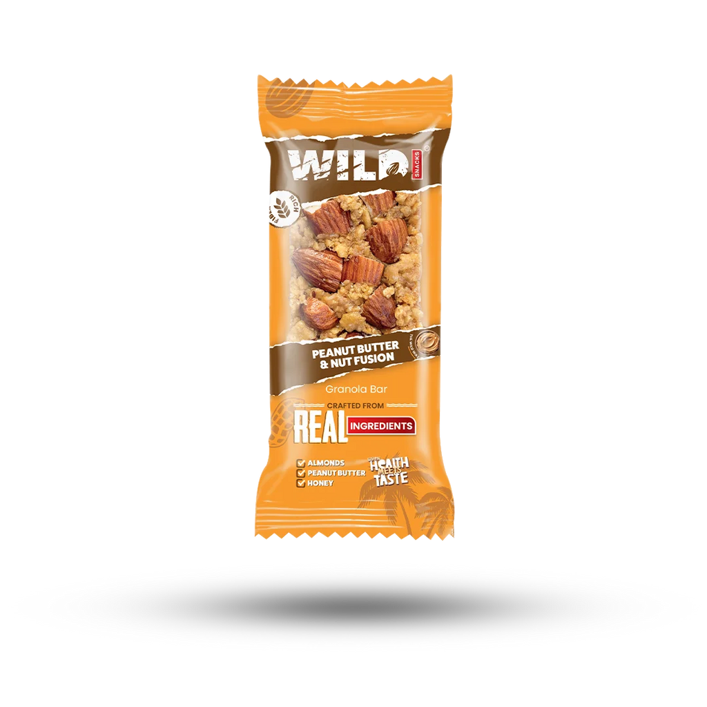 Peanut Butter & Nut Fusion - 6 Bars