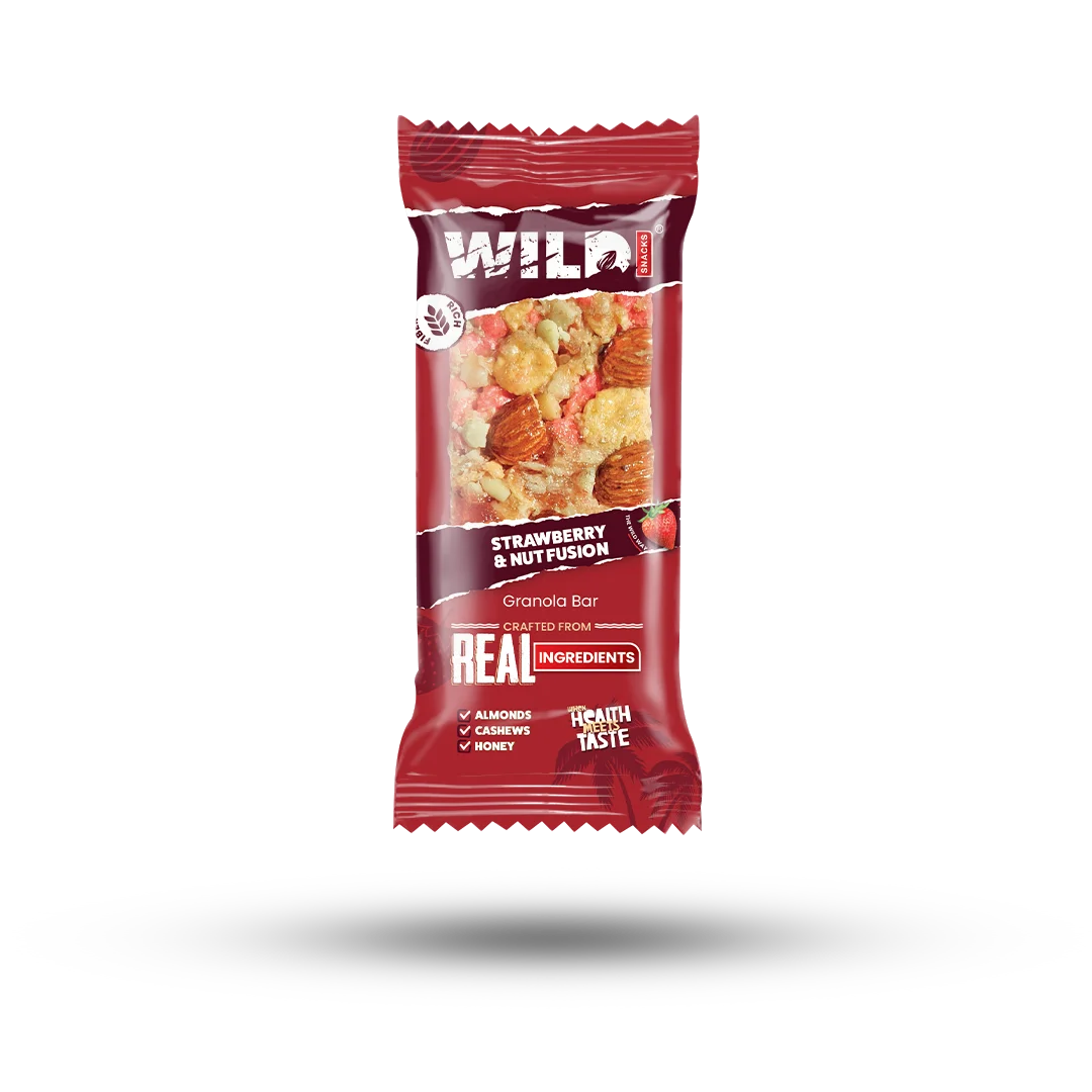 Strawberry & Nut Fusion - Single Bar