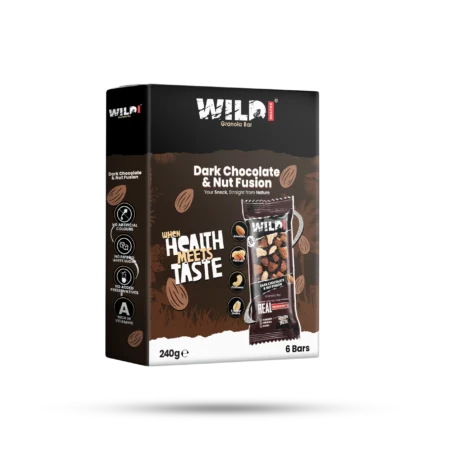 Dark Chocolate & Nut Fusion - 6 Bars