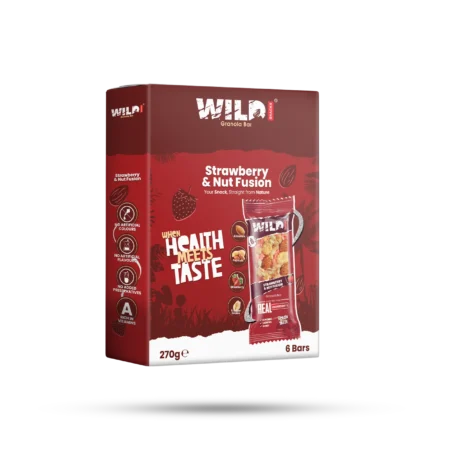 Strawberry & Nut Fusion - 6 Bars