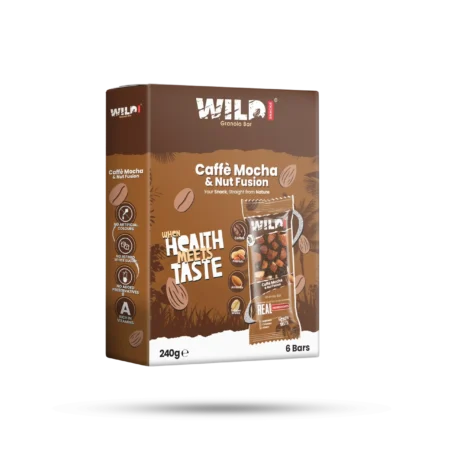 granola bar in coffee flavor